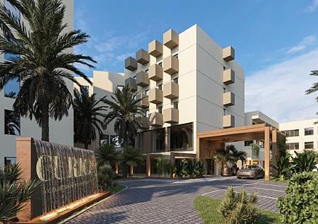 Construção de hotel